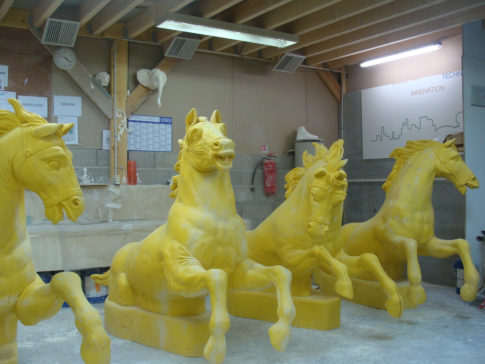 portfolio-02 Statue Moulage Resine